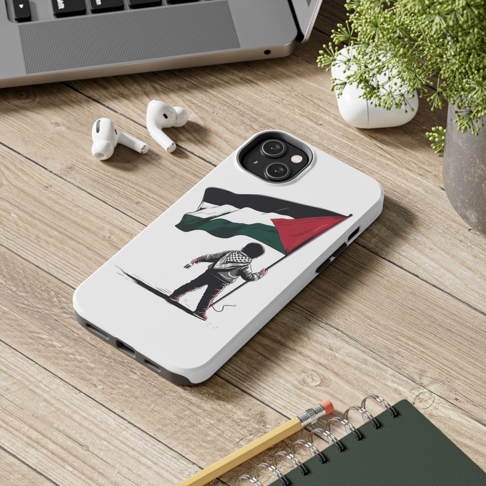 Palestinian Pride Tough Phone Case – Durable Protection with Meaningful Design