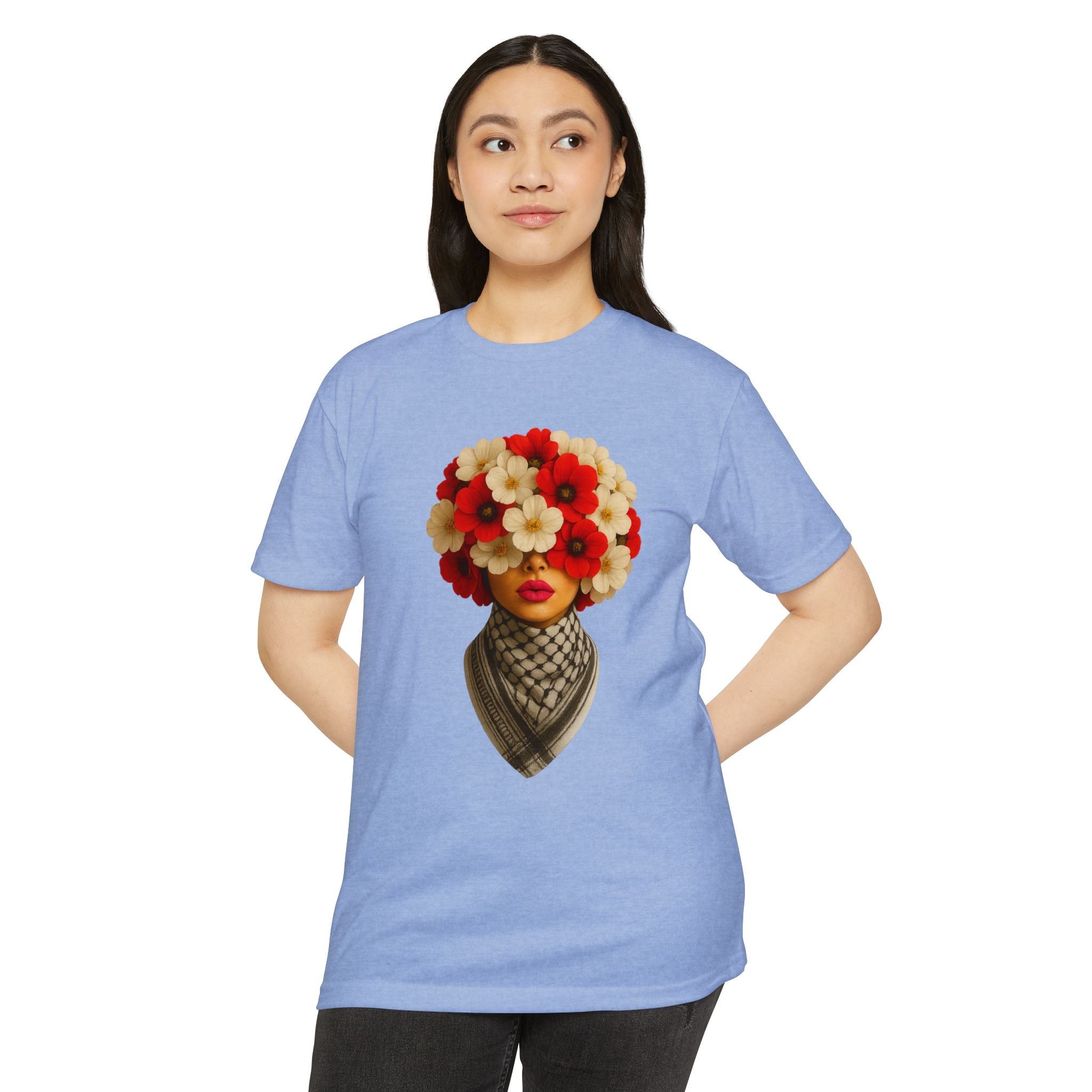 Floral Fantasy Graphic T-Shirt for Women