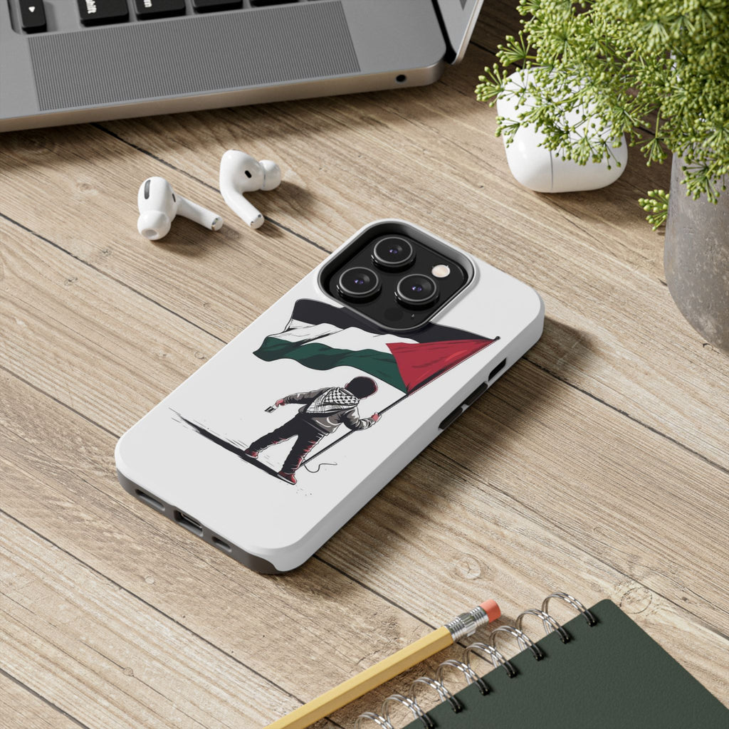 Palestinian Pride Tough Phone Case – Durable Protection with Meaningful Design