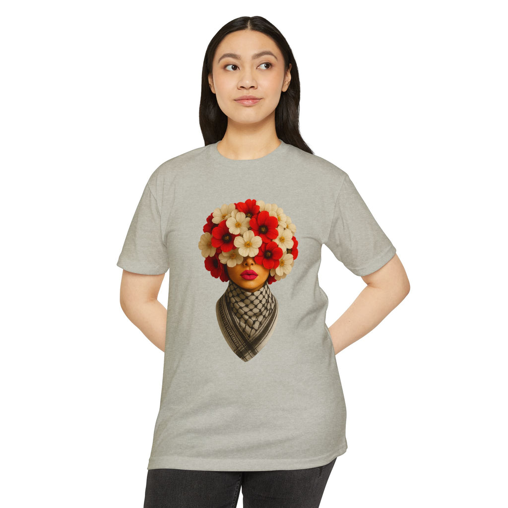 Floral Fantasy Graphic T-Shirt for Women