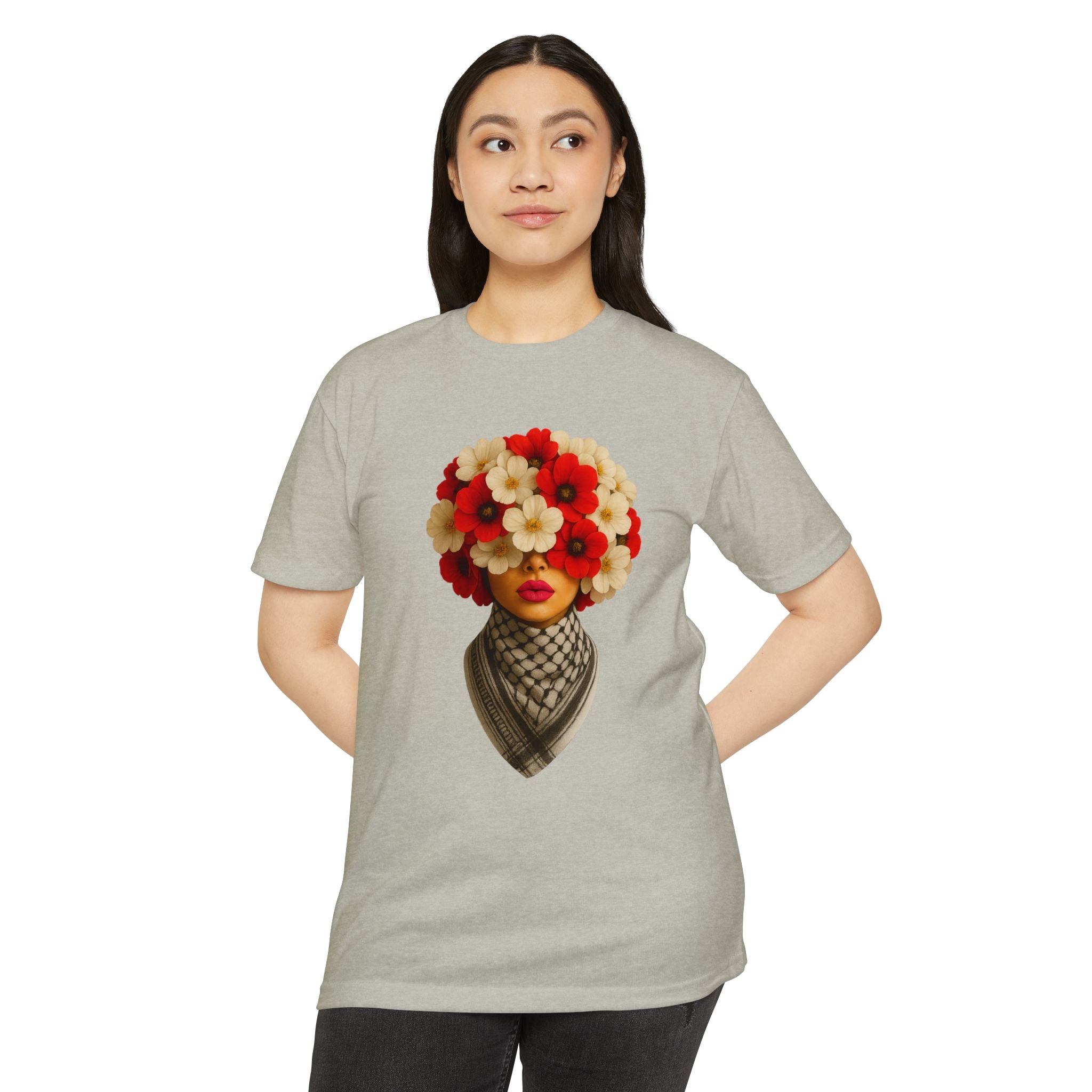 Floral Fantasy Graphic T-Shirt for Women
