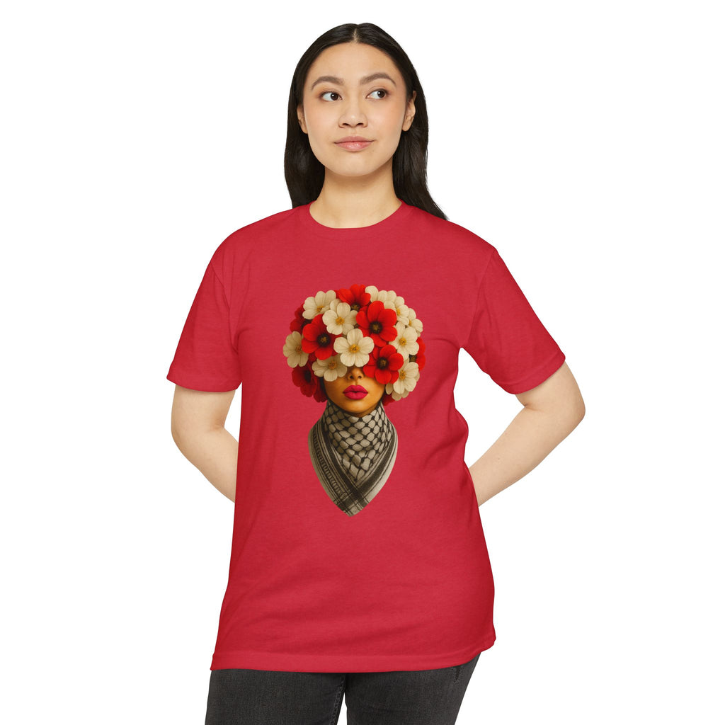 Floral Fantasy Graphic T-Shirt for Women