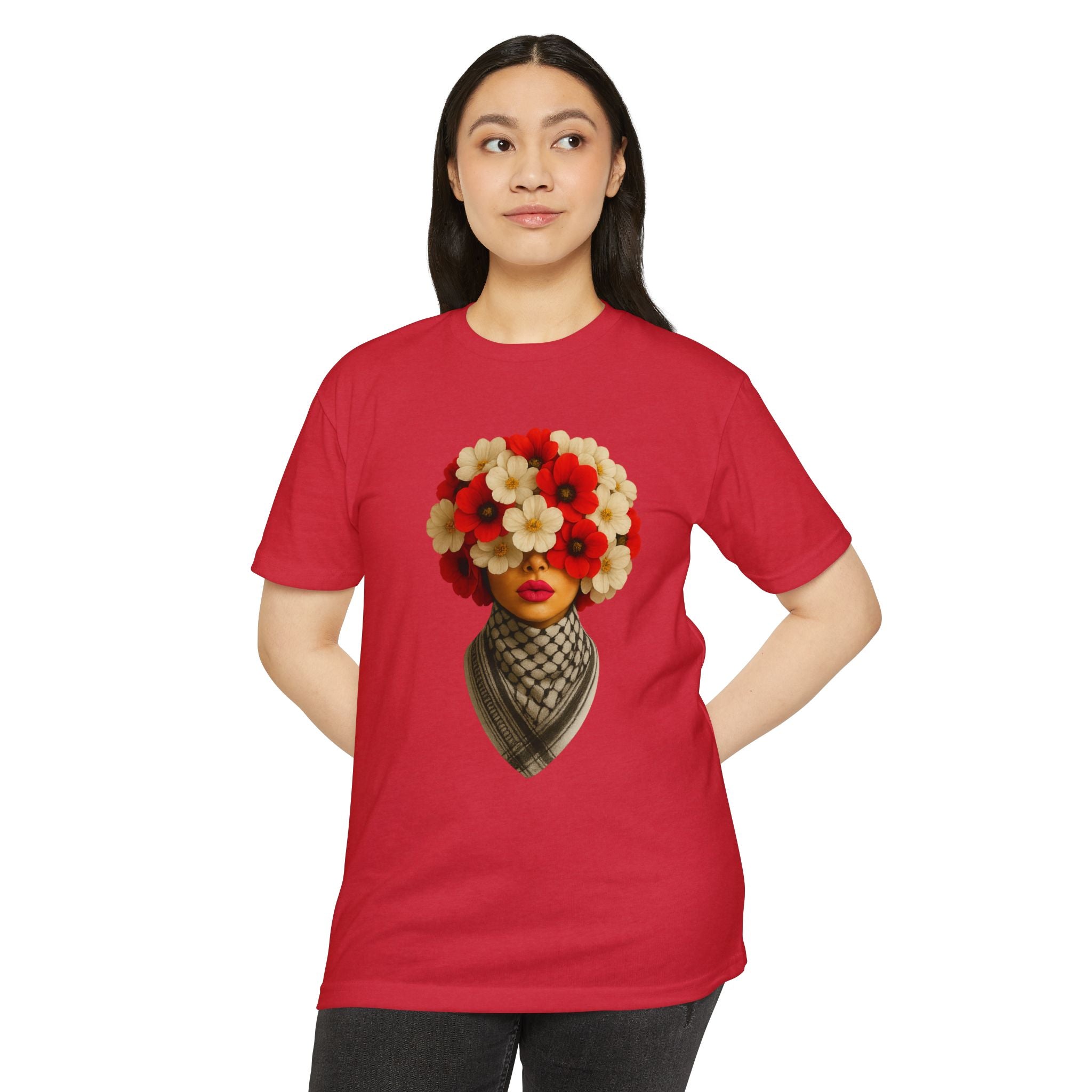 Floral Fantasy Graphic T-Shirt for Women
