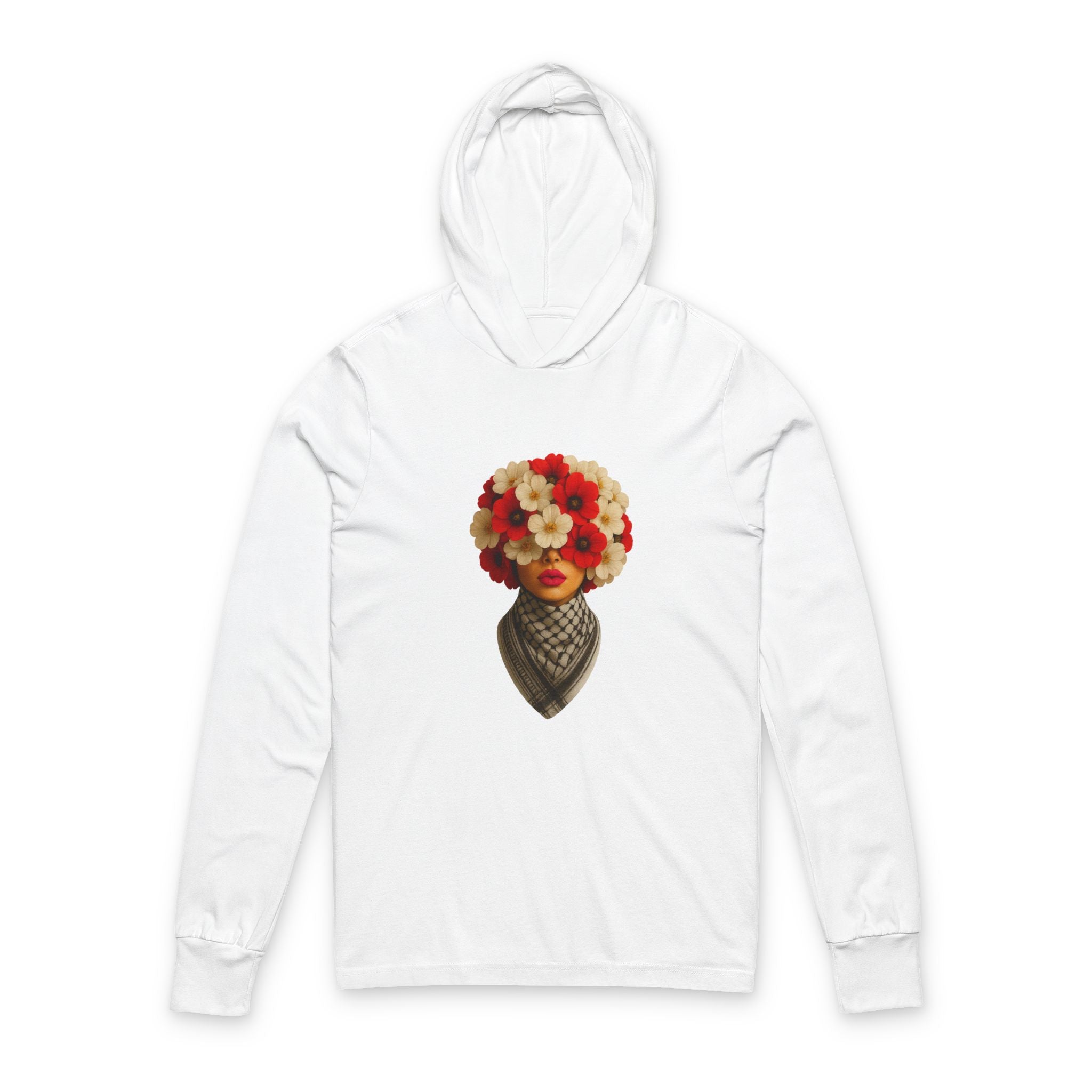 Unisex Hooded Long Sleeve Tee