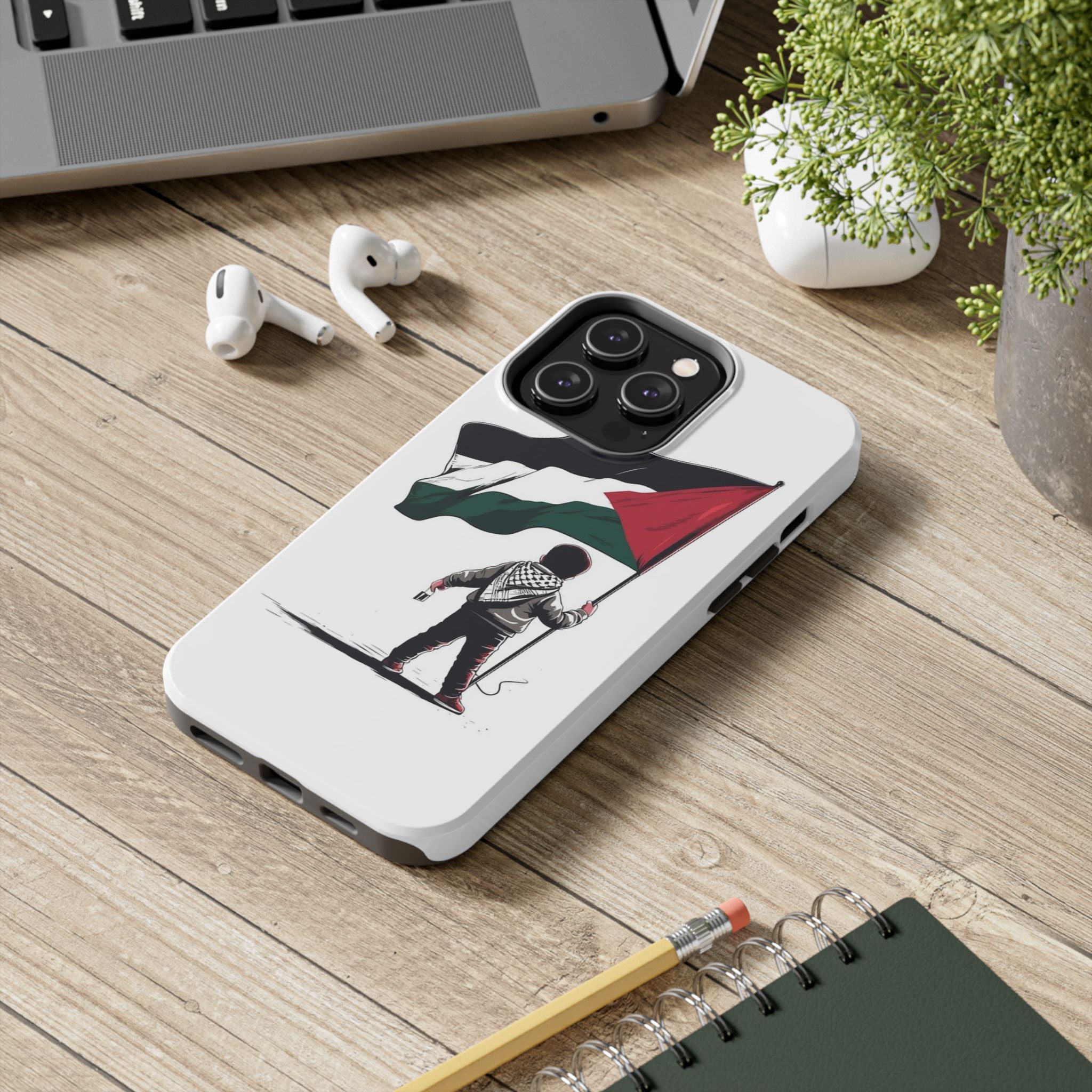 Palestinian Pride Tough Phone Case – Durable Protection with Meaningful Design