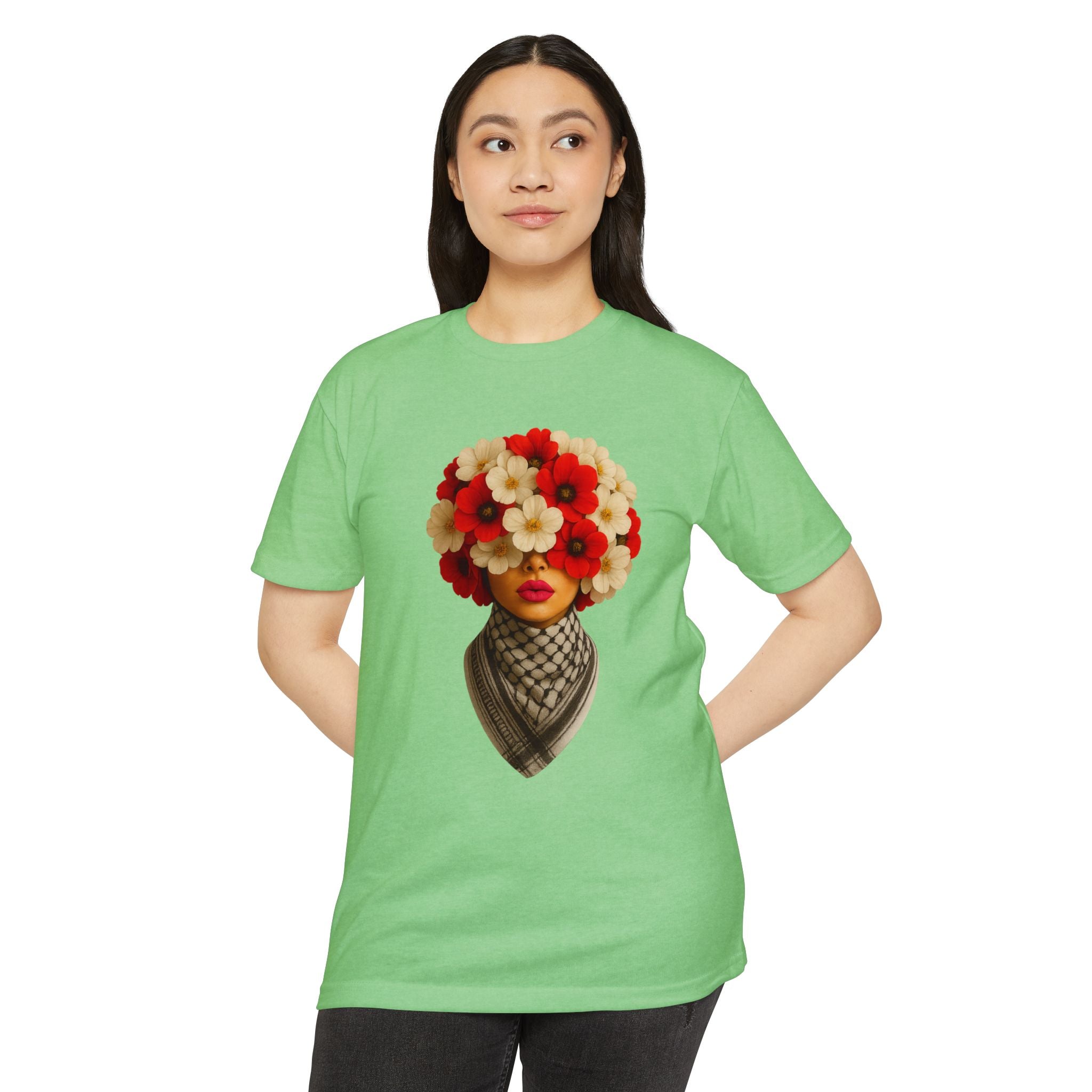 Floral Fantasy Graphic T-Shirt for Women
