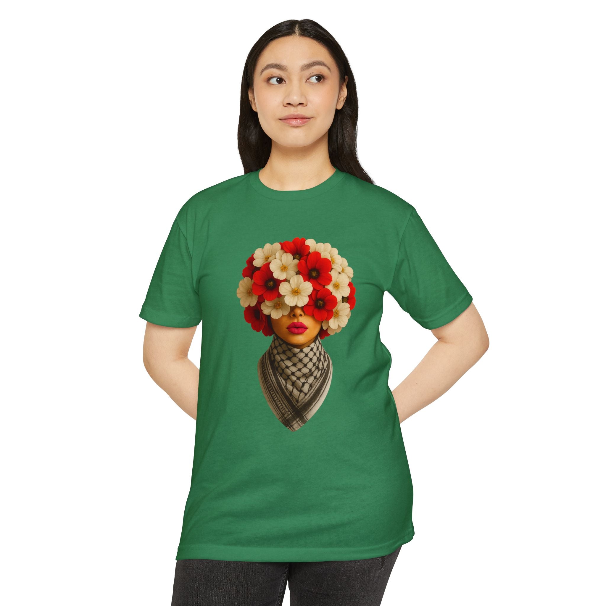 Floral Fantasy Graphic T-Shirt for Women
