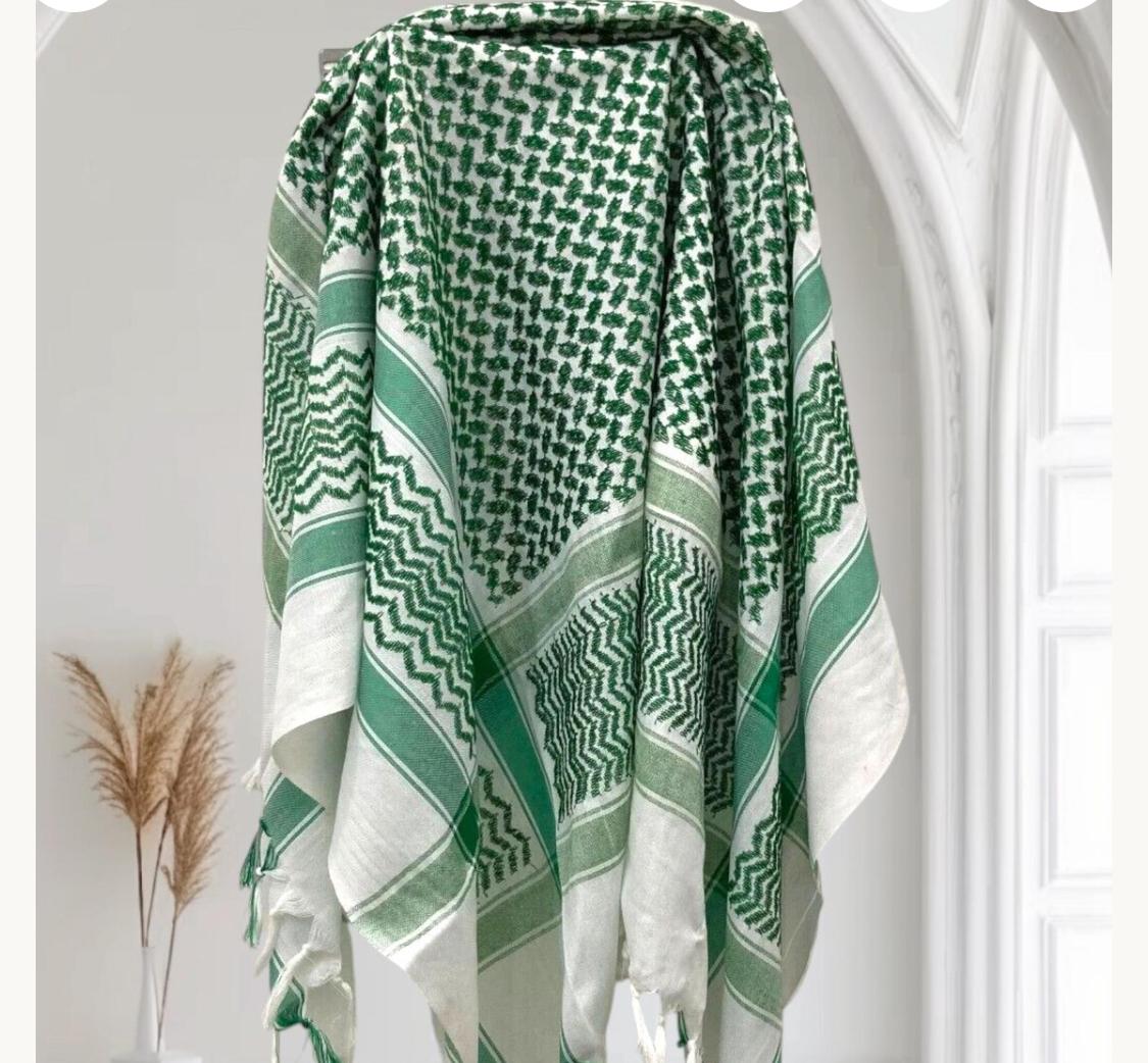 Sanasel Authentic Palestinian Keffiyeh – Handcrafted with Heritage