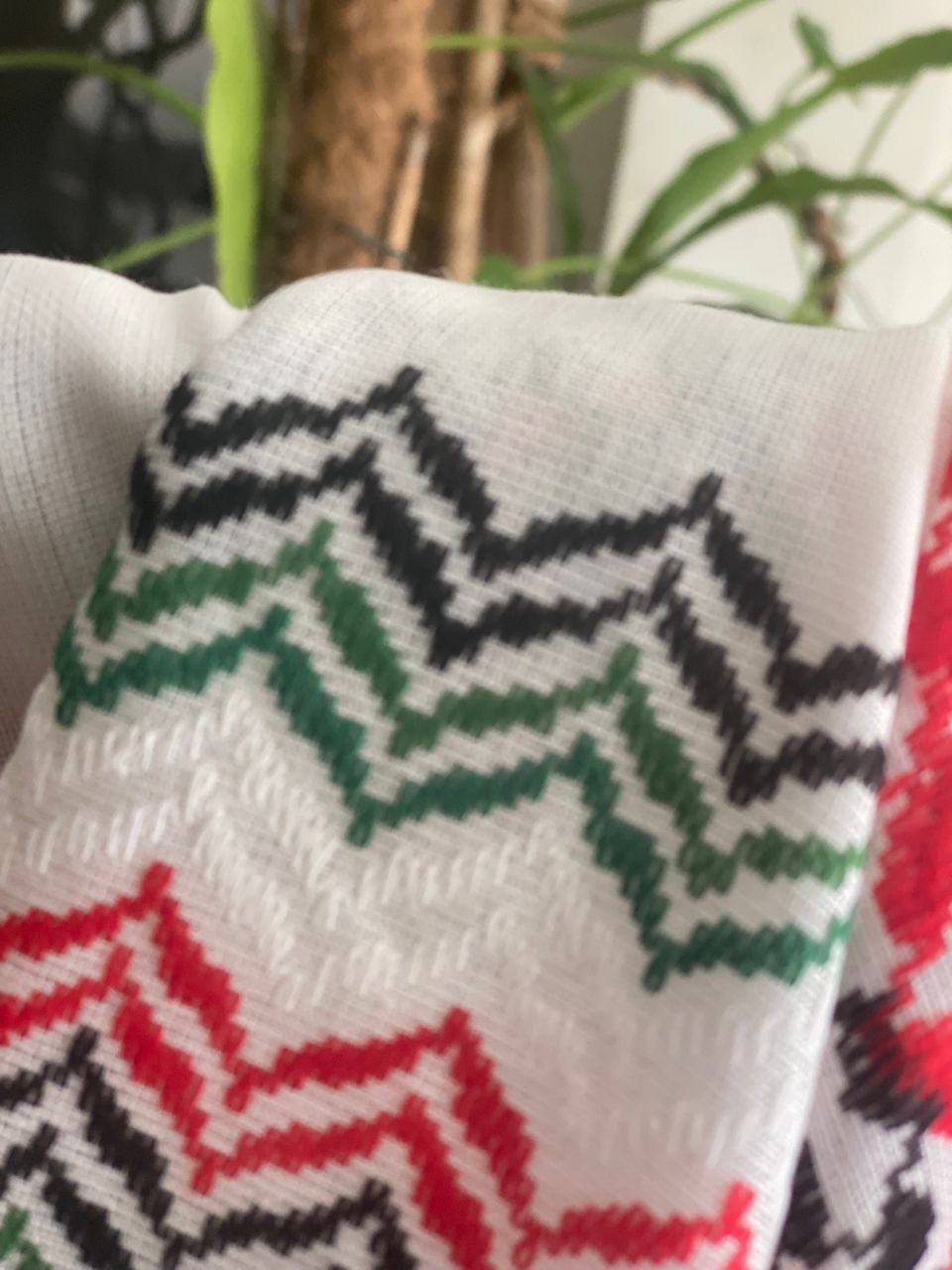 Sanasel Authentic Palestinian Keffiyeh – Handcrafted with Heritage (multi color)